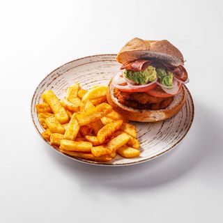 Hamburguesa Doble El Granjero