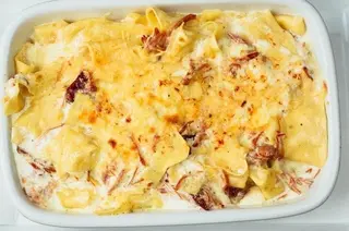 Mlinci sa dimljenom batkom350gr