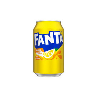 Fanta Limón lata 330ml.