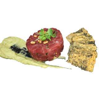 Tartar de atún con aguacate