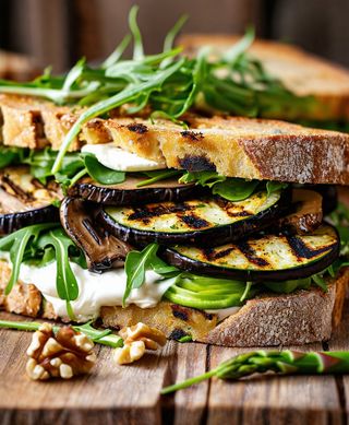 Sandwich vegetariano