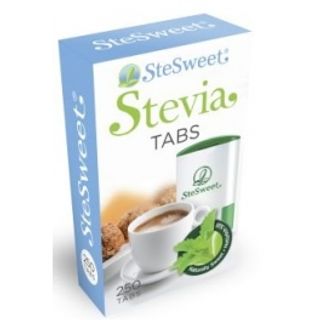 Edulcorante Stevia 250 Comp.