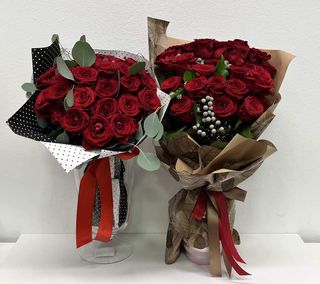 Buket s 25 crvenih ruža 