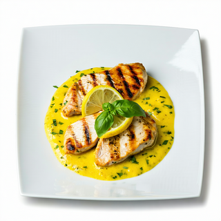 13  Pollo Con Salsa De Limón