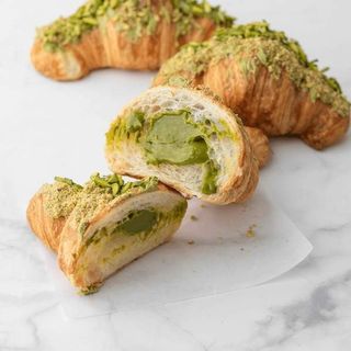Cornetto con pistacchio
