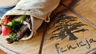 22- PITA KRAFT KEBAB WOŁOWO-BARANI [MEGA + AYRAN]