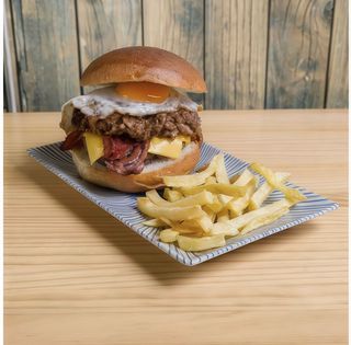 Hamburguesa la pulled