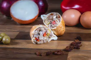 Empanada de pasas