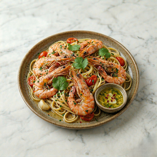 Prawn Linguine