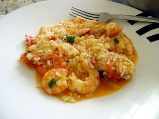 Arroz de Tamboril com Camarão