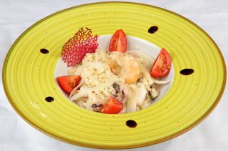 Ризото с морски дарове 