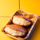 Arepitas dulces con queso blanco