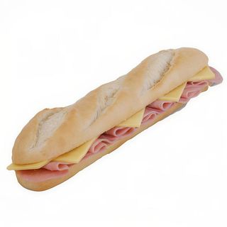 Bocadillo De Jamón dulce Y Queso (M)