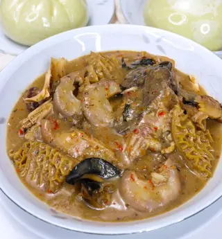 Nsala Soup Combo