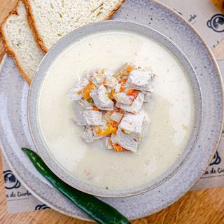 Ciorba de pui a la grec