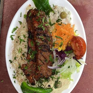 Urfa kebab plato