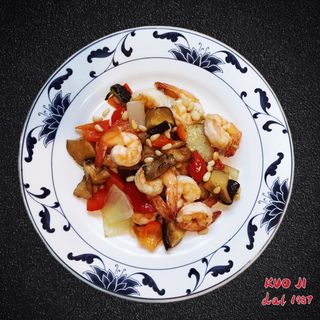 48a  -Gamberetti con pinoli