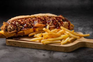 Bocadillo de pulled pork