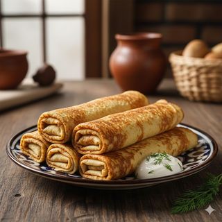 Blincziki z mięsem 5 szt.