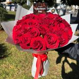 Bouquet 30 Rose Rouge 