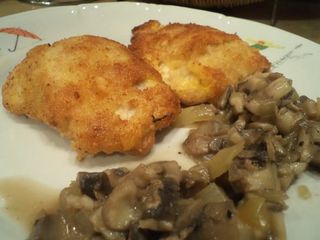 Kieszonka schabowa z farszem 