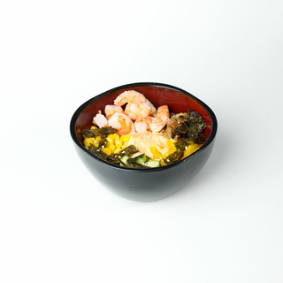 Poke with shrimp