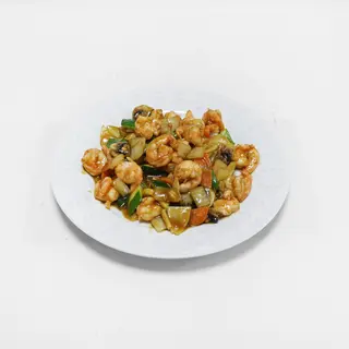 81. Gambas con salsa Picante