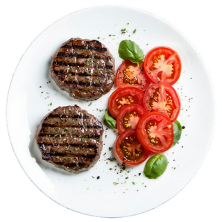 Салата домати с две кюфтета (200г)