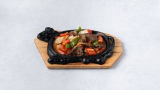 Баранина на сковороде