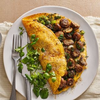 Omeleta de Cogumelos