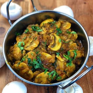 Champiñones Bhaji