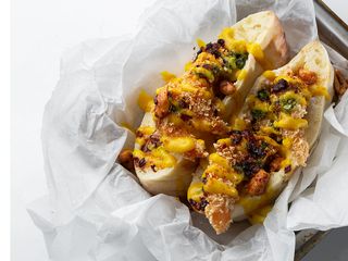 Піта з креветкою амба (300g)