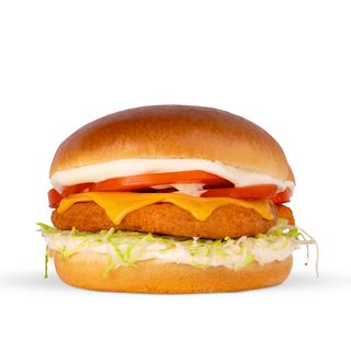 Chicken cheesy burger