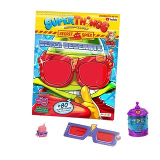 Superthings secret spies - revista + jucarii
