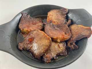 Телешки език в масло