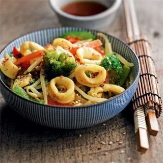 Calamar Doré + garniture