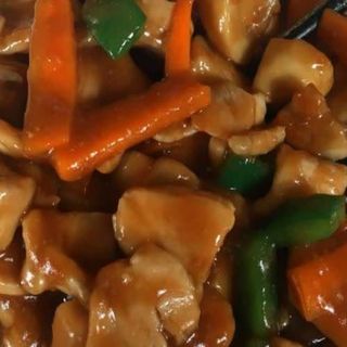 Pollo Con Salsa De Ostras