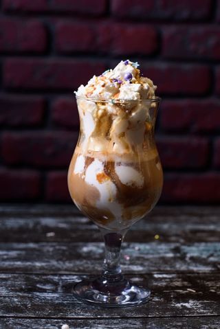 Авторский коктейль кофе Рафаэло