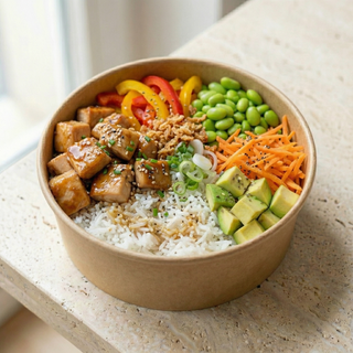 Poké Poulet Teriyaki (Complet, frais et bien rassasiant)