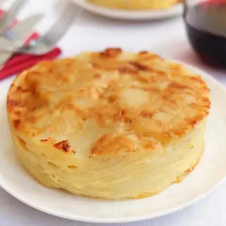 Assiette de gratin 