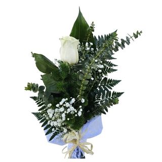 Ramo Rosa Branca Pureza