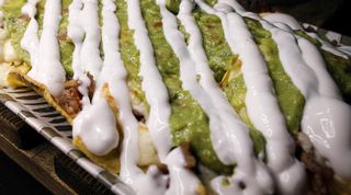 Nachos guacamole
