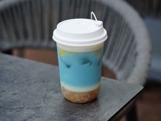 Бабл-ті блакитний кокос (480ml)