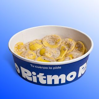 RAVIOLI 4 QUESOS Y SALSA DE SETAS