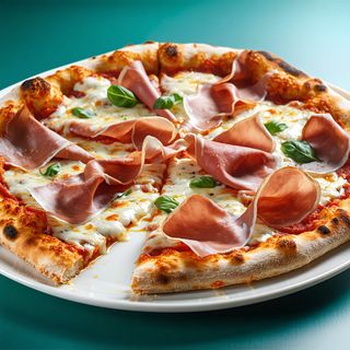 Pizza Prosciutto e Philadelphia