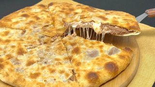 ლობიანი შებოლილი სულგუნით