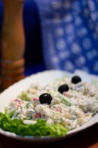 კრაბის სალათი