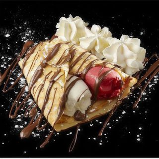 Crepes banane e fragole e Nutella