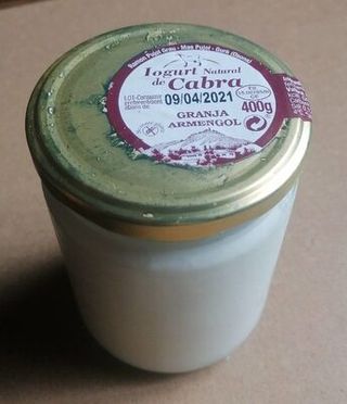 Iogurt Cabra Natural Granja Armengol 400Gr