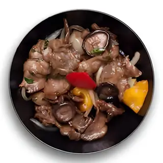 Porc Aux Champignons Noirs